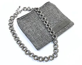 Chain Maille Full Mobius Necklace
